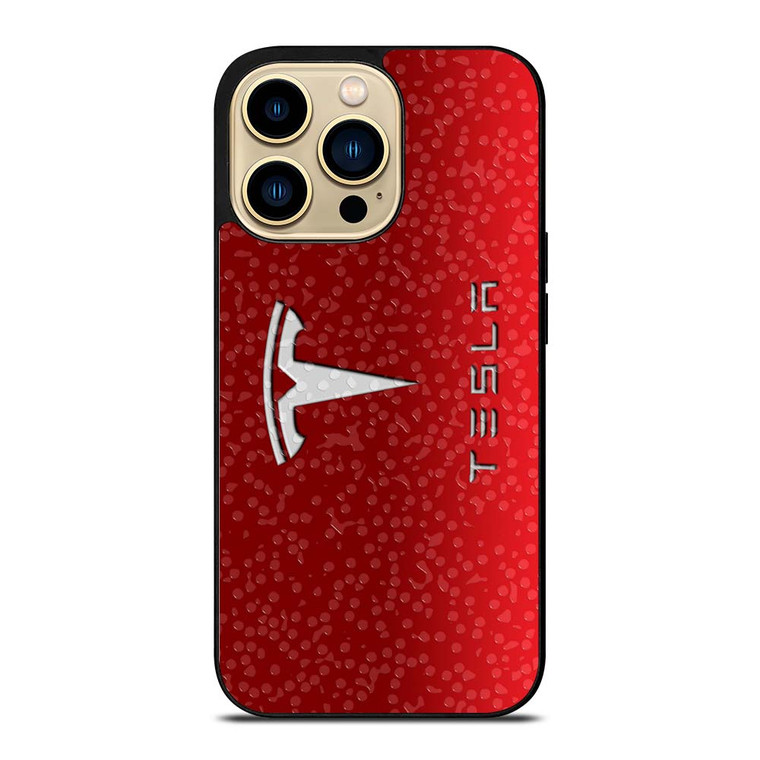 TESLA MOTORS SYMBOL iPhone 14 Pro Max Case Cover