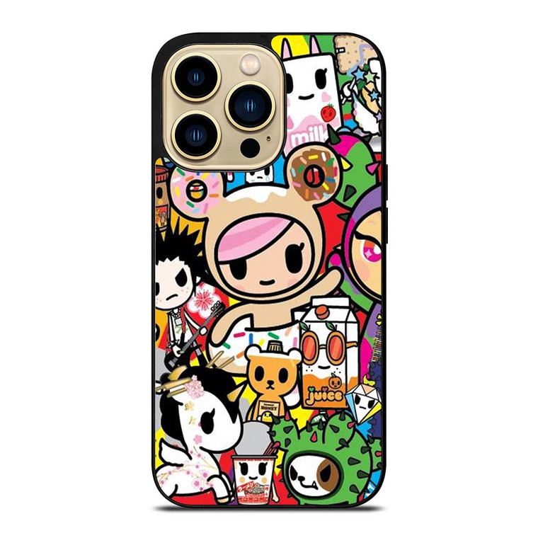 TOKIDOKI DONUTELLA AND FRIEND iPhone 14 Pro Max Case Cover