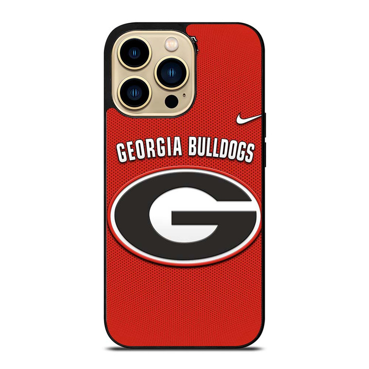 UGA UNIVERSITY OF GEORGIA BULLDOGS LOGO NIKE iPhone 14 Pro Max Case Cover