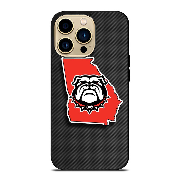 UGA UNIVERSITY OF GEORGIA BULLDOGS iPhone 14 Pro Max Case Cover