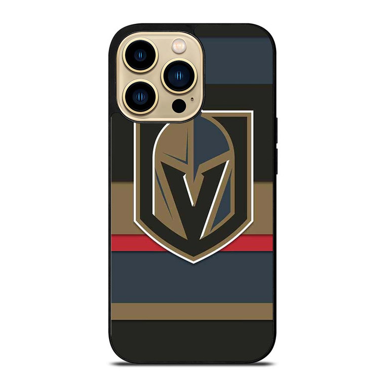 VEGAS GOLDEN KNIGHTS STRIPE iPhone 14 Pro Max Case Cover