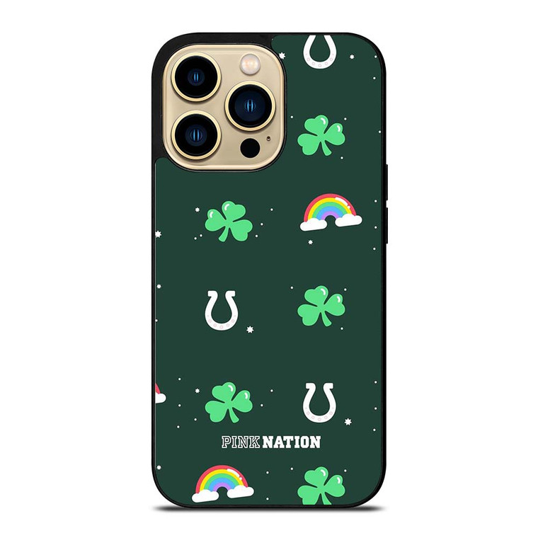 VICTORIA'S SECRET PINK NATION RAINBOW iPhone 14 Pro Max Case Cover