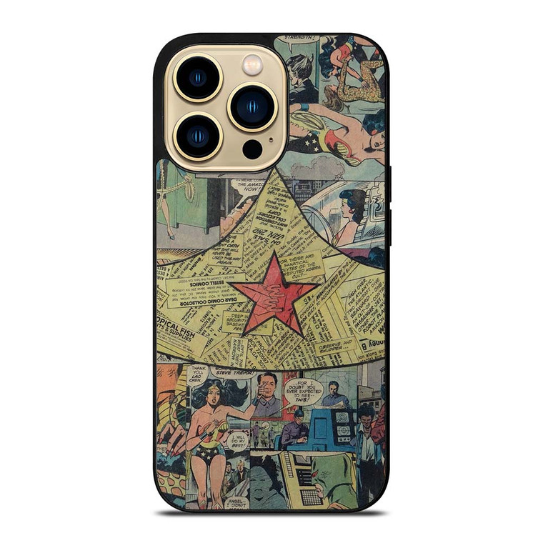 WONDER WOMAN COLLAGE iPhone 14 Pro Max Case Cover