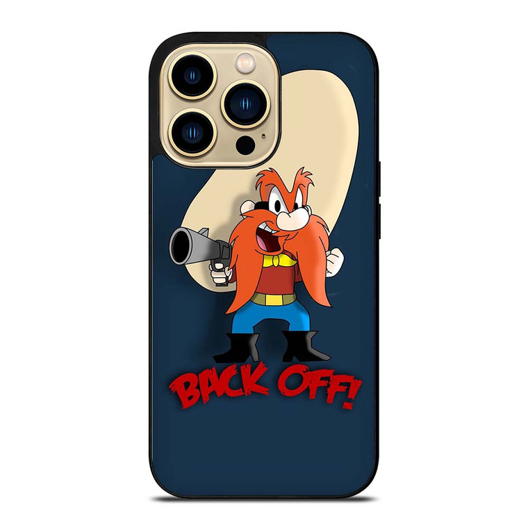 YOSEMITE SAM BACK OFF iPhone 14 Pro Max Case Cover