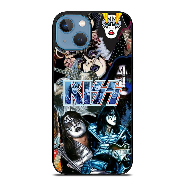 ACE FREHLEY KISS BAND COLLAGE iPhone 13 Case Cover