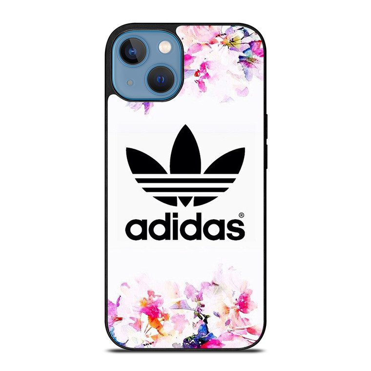 ADIDAS FLOWER ART iPhone 13 Case Cover