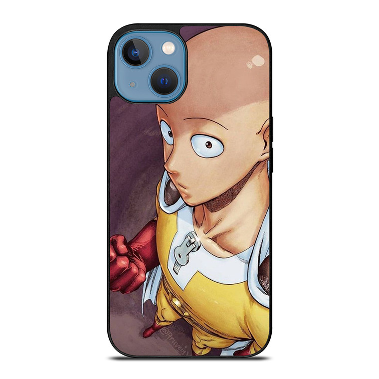 ANIME ONE PUNCH MAN SAITAMA iPhone 13 Case Cover