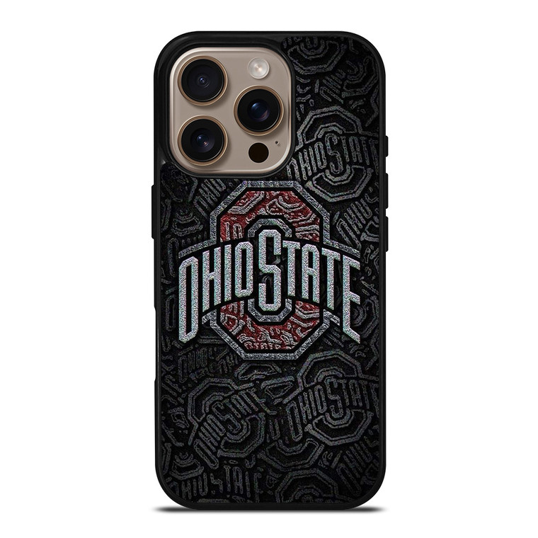 OHIE STATE BUCKEYES LOGO ART iPhone 16 Pro Case Cover