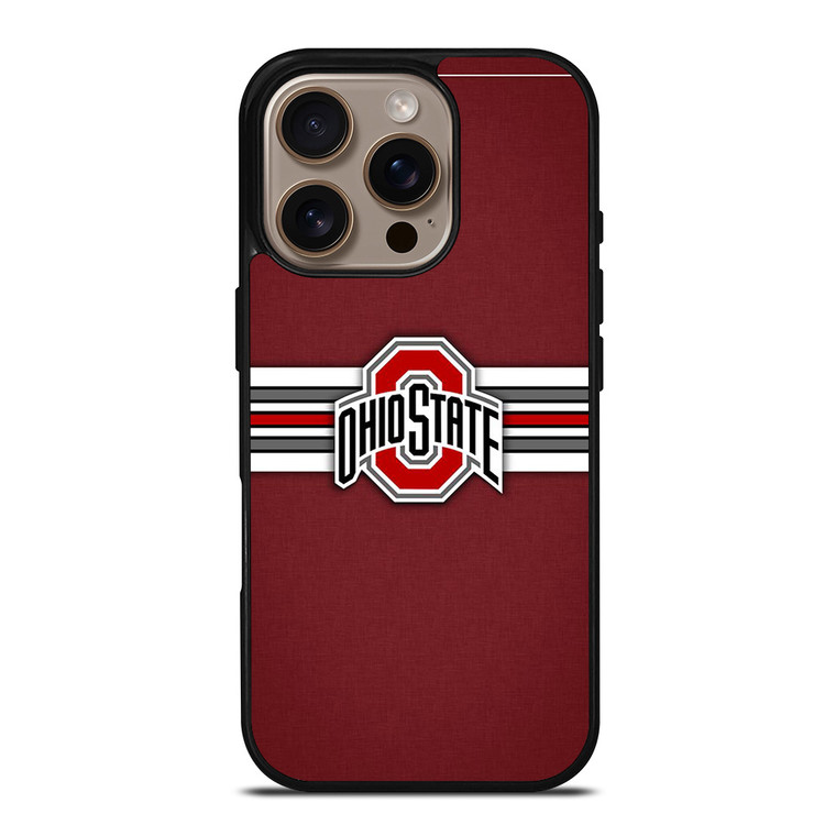 OHIE STATE BUCKEYES LOGO EMBLEM iPhone 16 Pro Case Cover