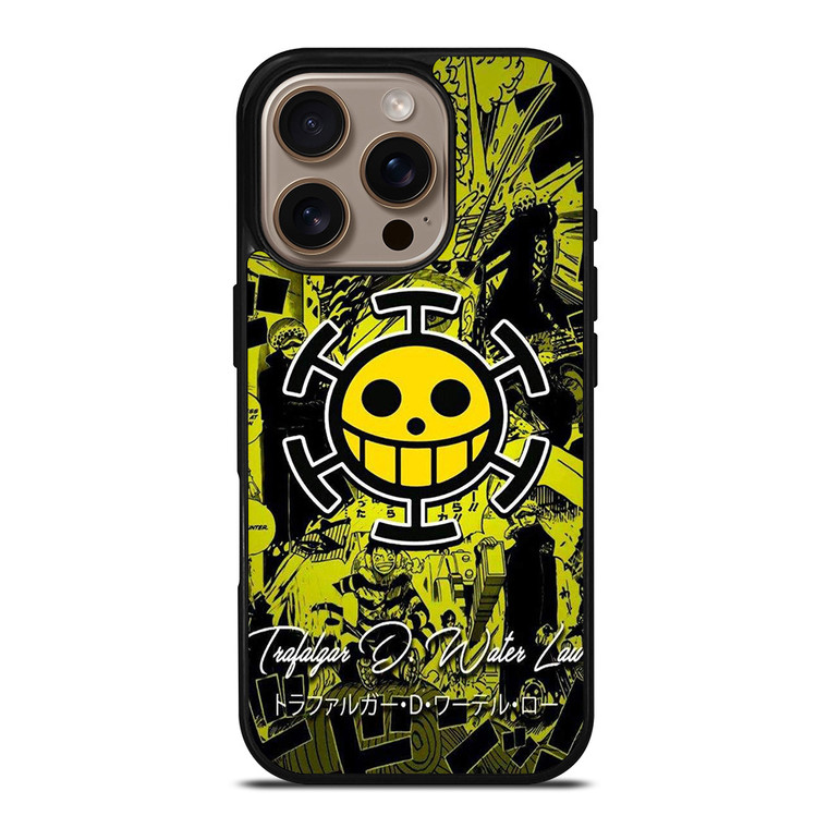 ONE PIECE HEART PIRATES iPhone 16 Pro Case Cover