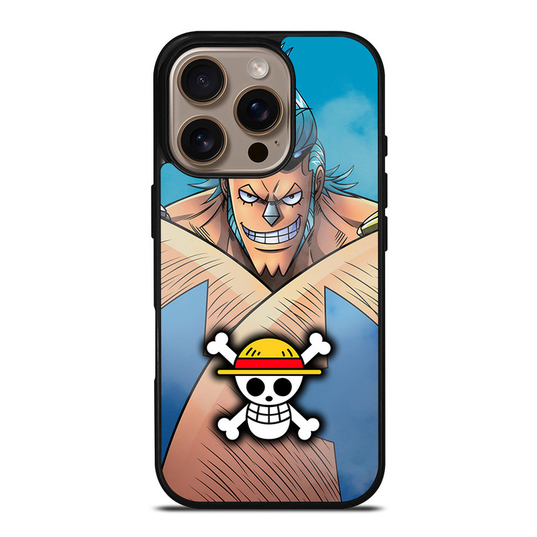 ONE PIECE LOGO CARTOON FRANKY iPhone 16 Pro Case Cover