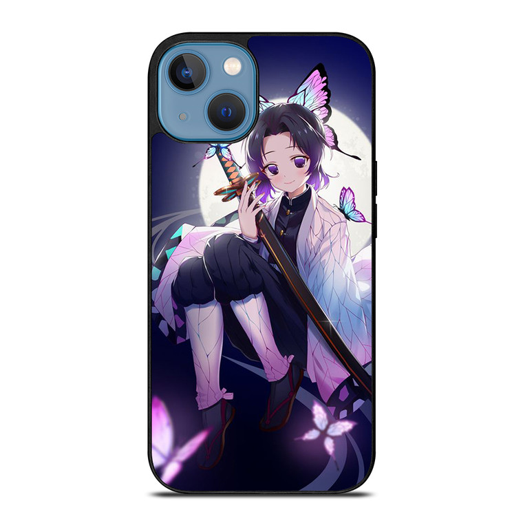 DEMON SLAYER SHINOBU KOCHO ANIME KIMETSU NO YAIBA iPhone 13 Case Cover