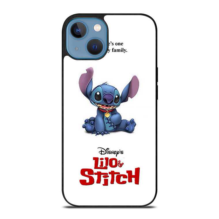 DISNEY LILO AND STITCH WHITE iPhone 13 Case Cover