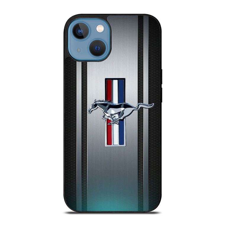 FORD MUSTANG PLATE LOGO iPhone 13 Case Cover