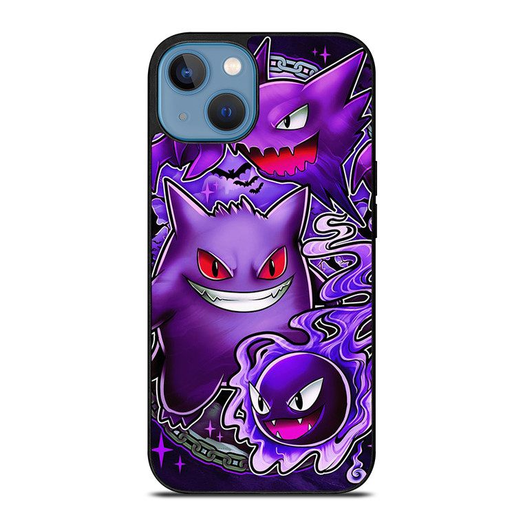 GENGAR SINISTER POKEMON POCKET MONSTER iPhone 13 Case Cover