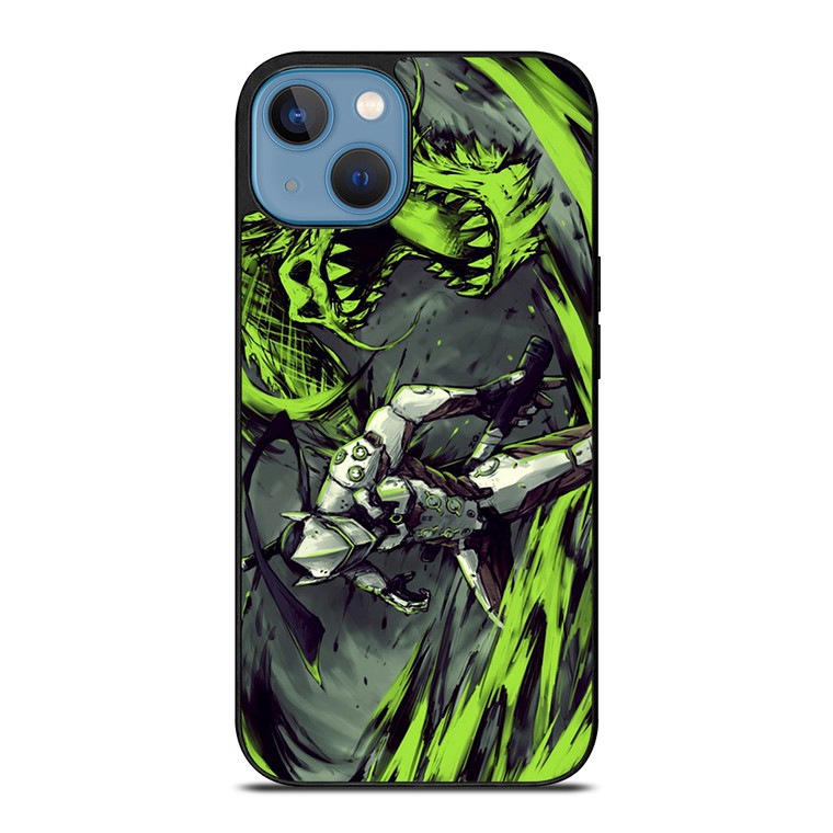 GENJI OVERWATCH DRAGON 3 iPhone 13 Case Cover