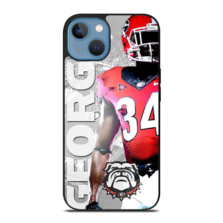 GEORGIA BULLDOGS UGA NFL iPhone 13 Case Cover