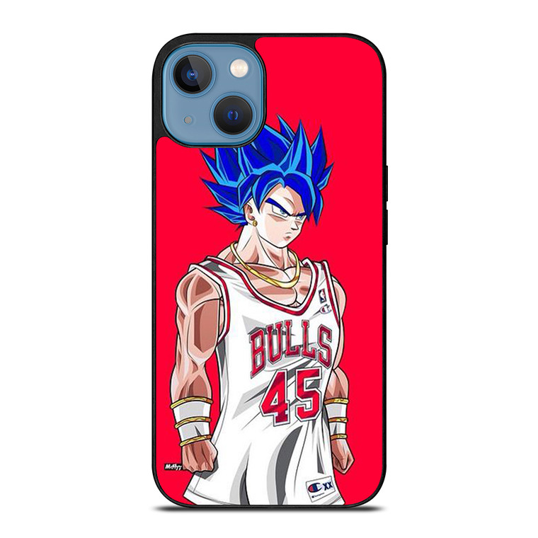 GOKU CHICAGO BULLS DRAGON BALL iPhone 13 Case Cover