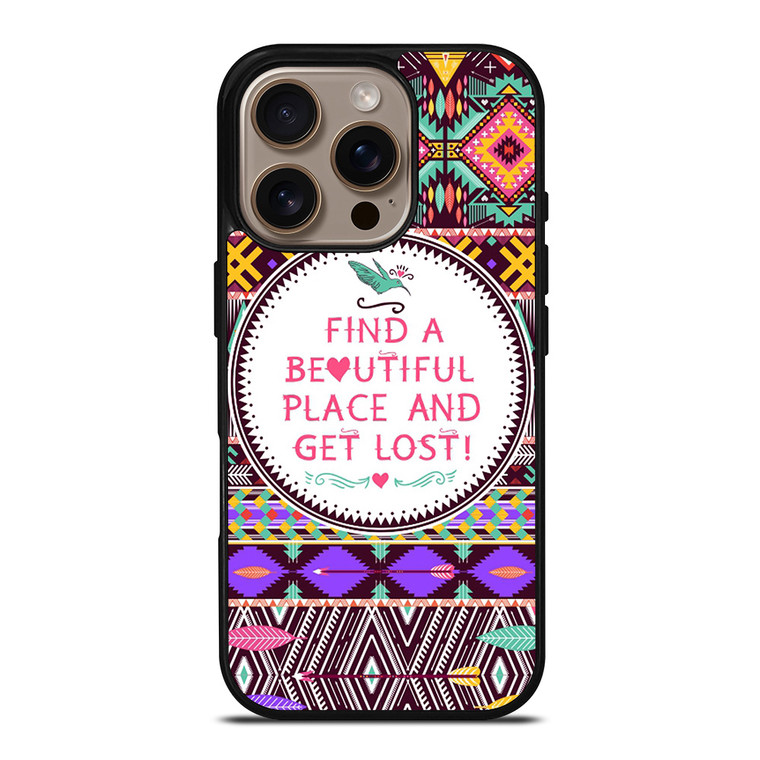 PIECE TRIBAL PATTERN 2 iPhone 16 Pro Case Cover