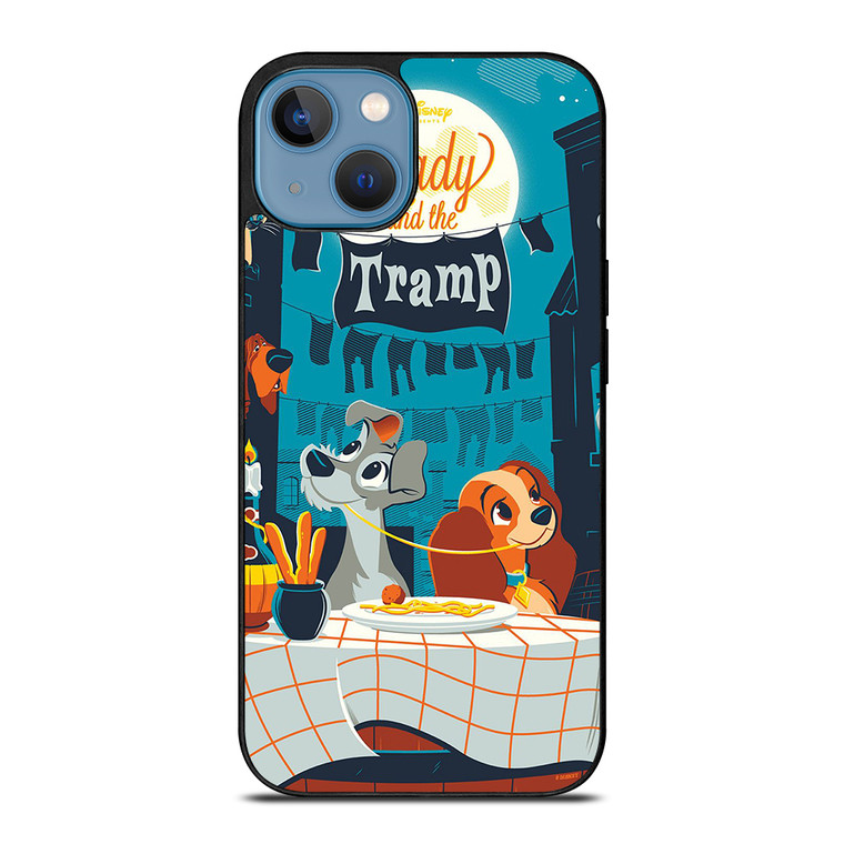 LADY AND THE TRAMP DISNEY CARTOON iPhone 13 Case Cover