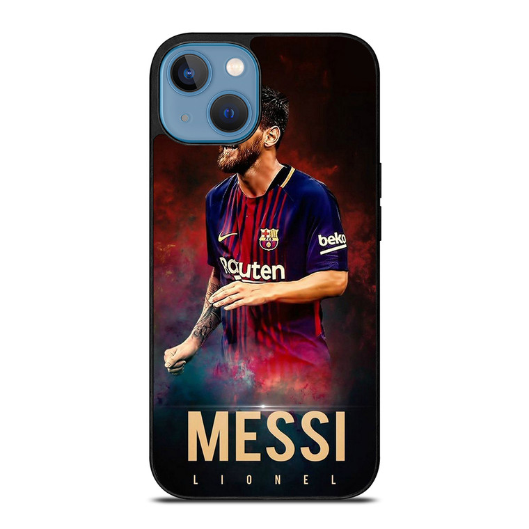 LIONEL MESSI BARCELONA 3 iPhone 13 Case Cover