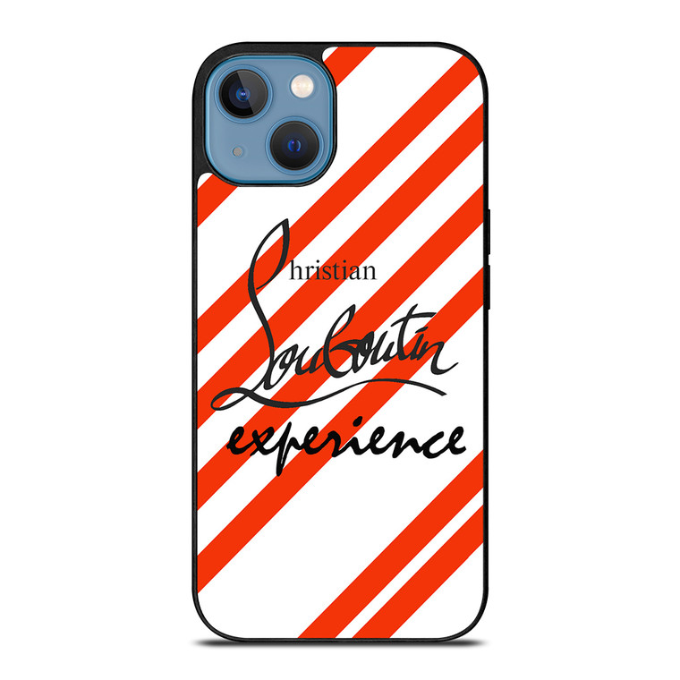 LOUBOUTIN STRIPE LOGO iPhone 13 Case Cover