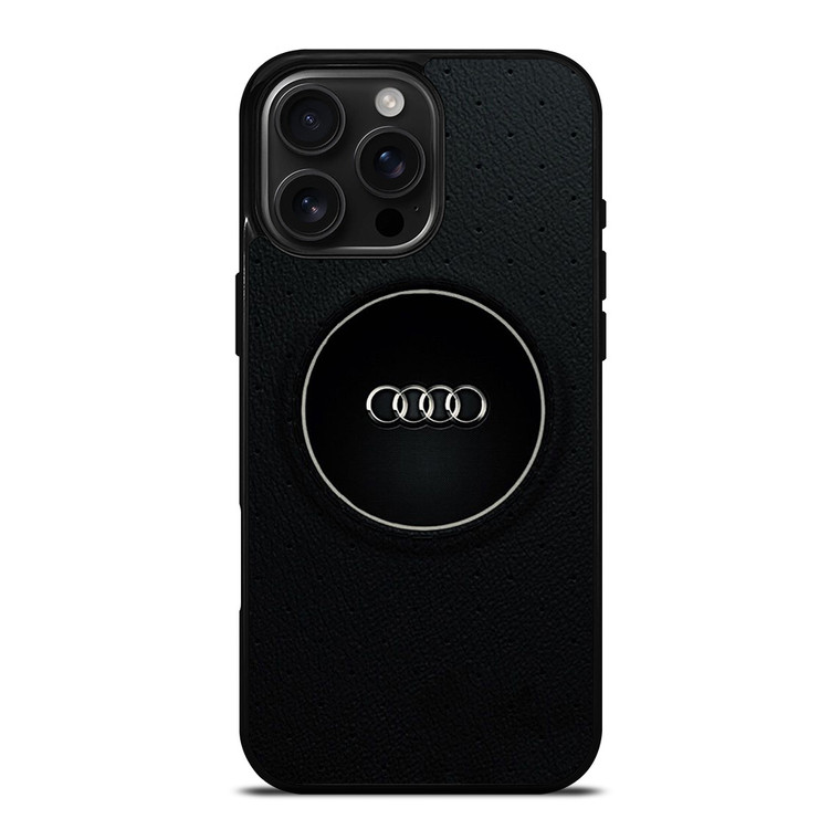 CAR LOGO AUDI EMBLEM iPhone 16 Pro Max Case Cover