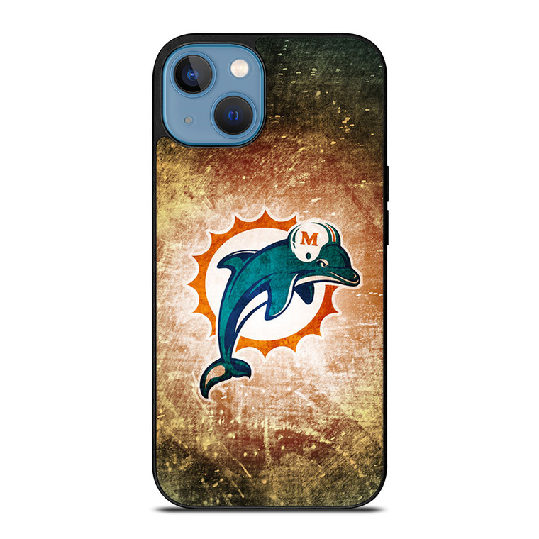 MIAMI DOLPHINS LOGO iPhone 13 Case Cover