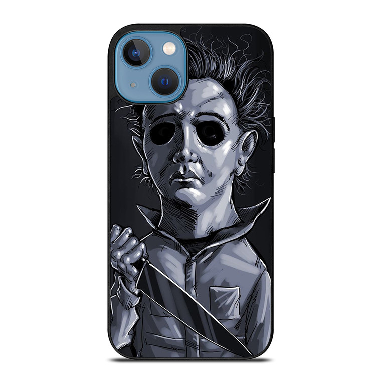 MICHAEL MYERS HALLOWEEN ART iPhone 13 Case Cover