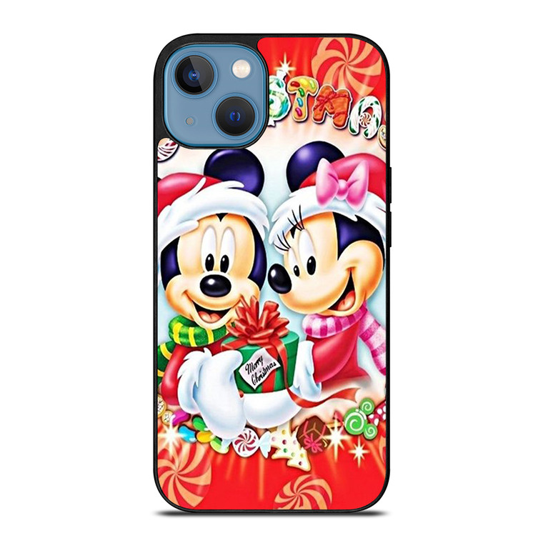 MICKEY MINNIE MOUSE DISNEY CHRISTMAS iPhone 13 Case Cover