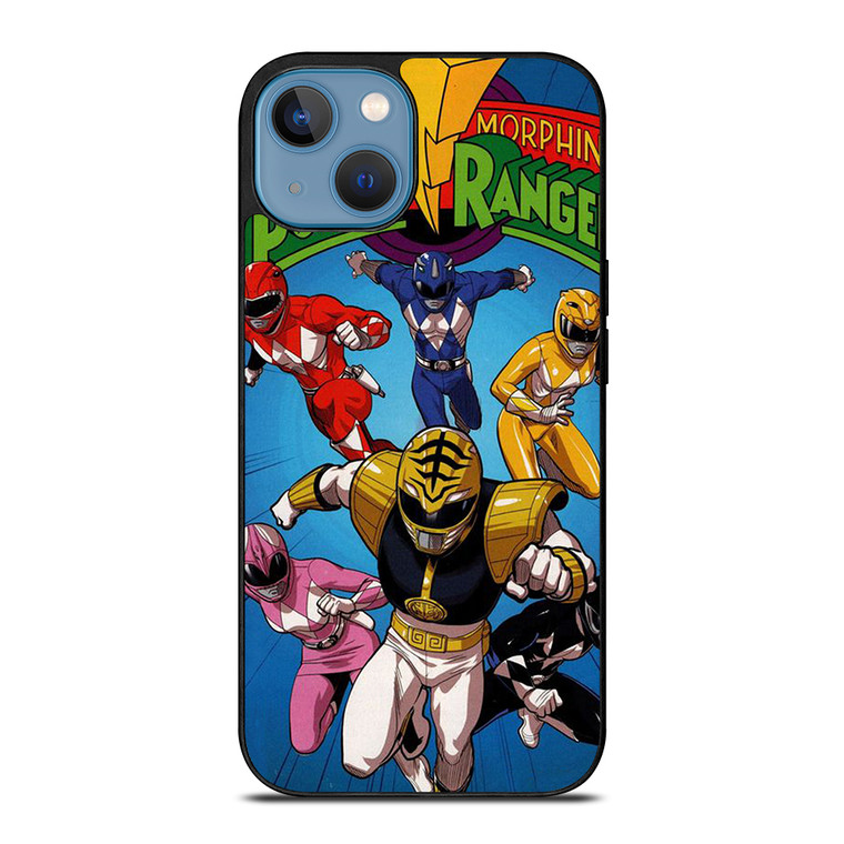MIGHTY MORPHIN POWER RANGERS CARTOON iPhone 13 Case Cover