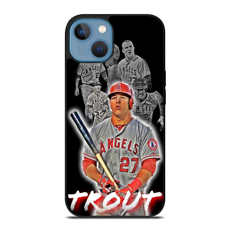 MIKE TROUT BASEBALL iPhone 13 Case Cover