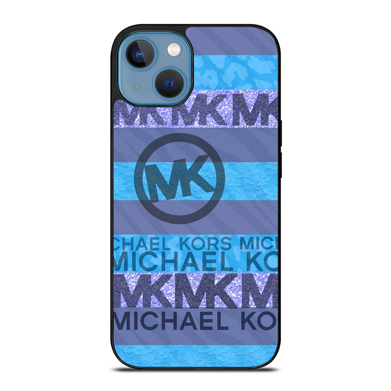 MK MICHAEL KORS LOGO BLUE ICON iPhone 13 Case Cover