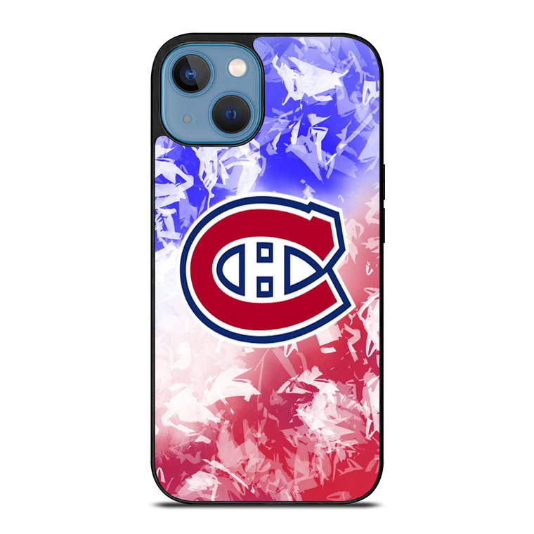 MONTREAL CANADIENS ART LOGO iPhone 13 Case Cover