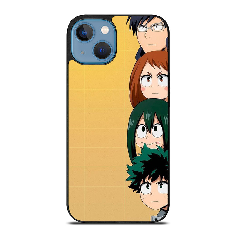 MY HERO ACADEMIA FUNNY FACE iPhone 13 Case Cover