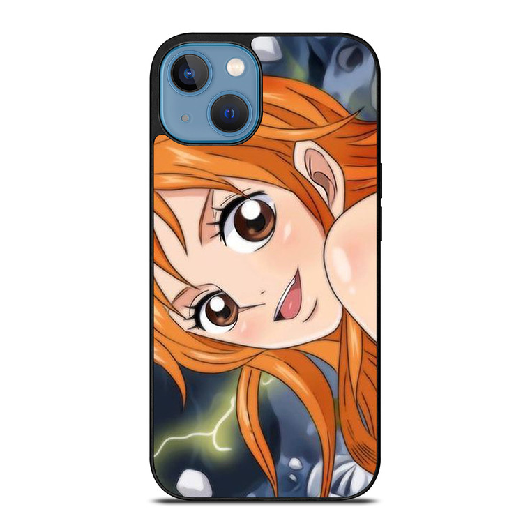 NAMI FACE ONE PIECE ANIME iPhone 13 Case Cover
