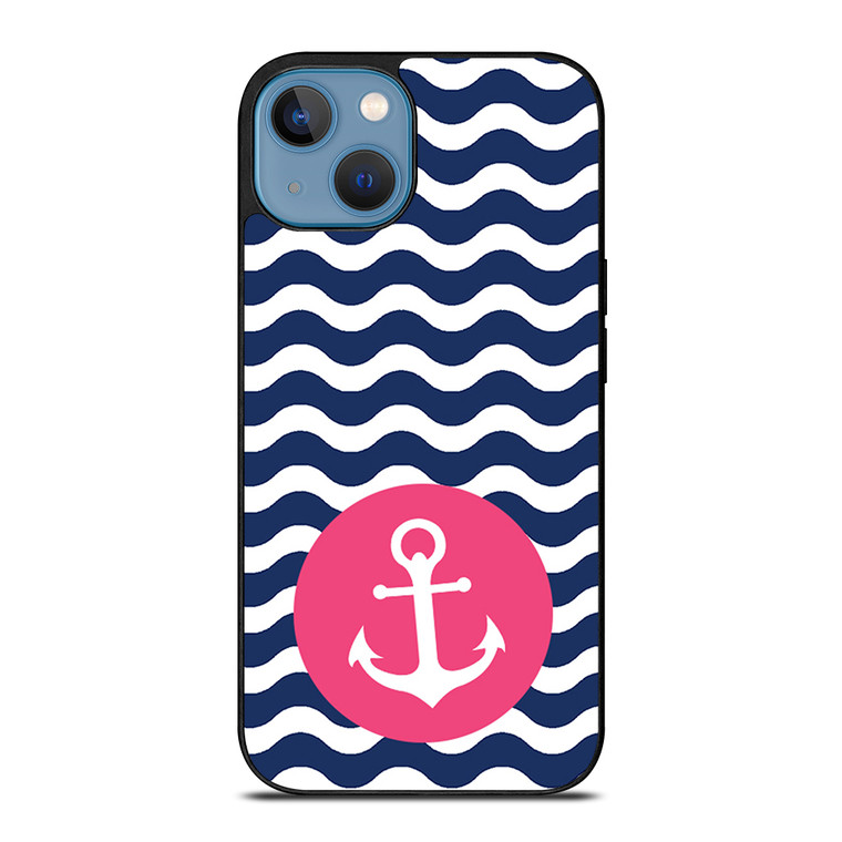 NAUTICAL ANCHOR iPhone 13 Case Cover