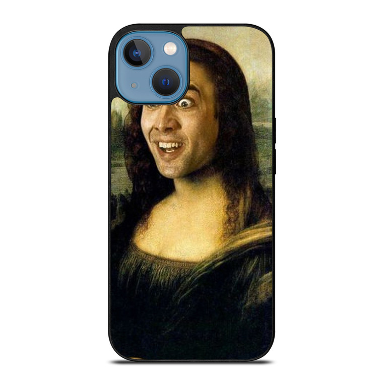 NICOLAS CAGE MONALISA 2 iPhone 13 Case Cover