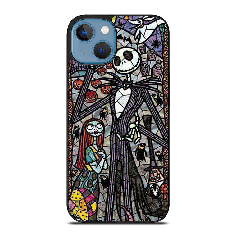 NIGHTMARE BEFORE CHRISTMAS ART GLASS iPhone 13 Case Cover