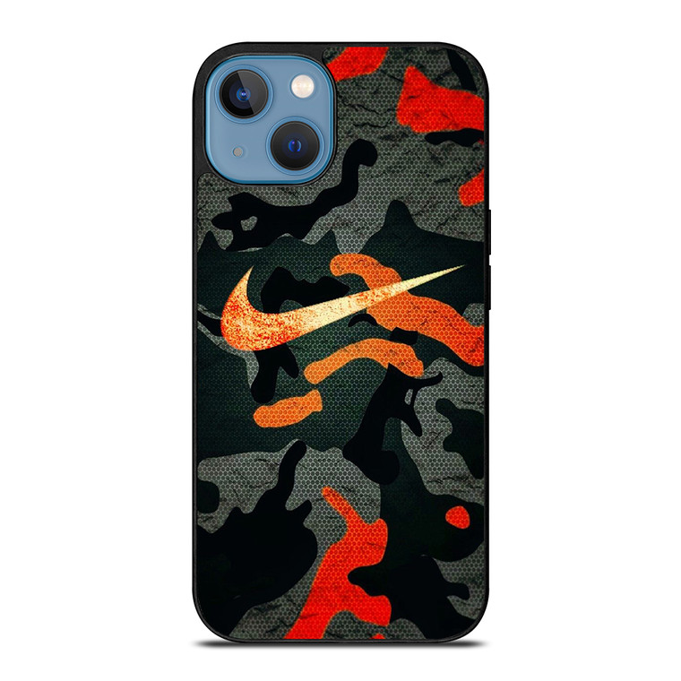 NIKE COLORFUL CAMO iPhone 13 Case Cover