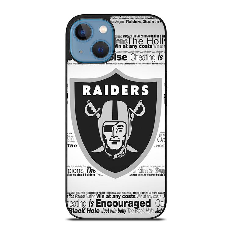 OAKLAND RAIDERS NFL iPhone 13 Case Cover