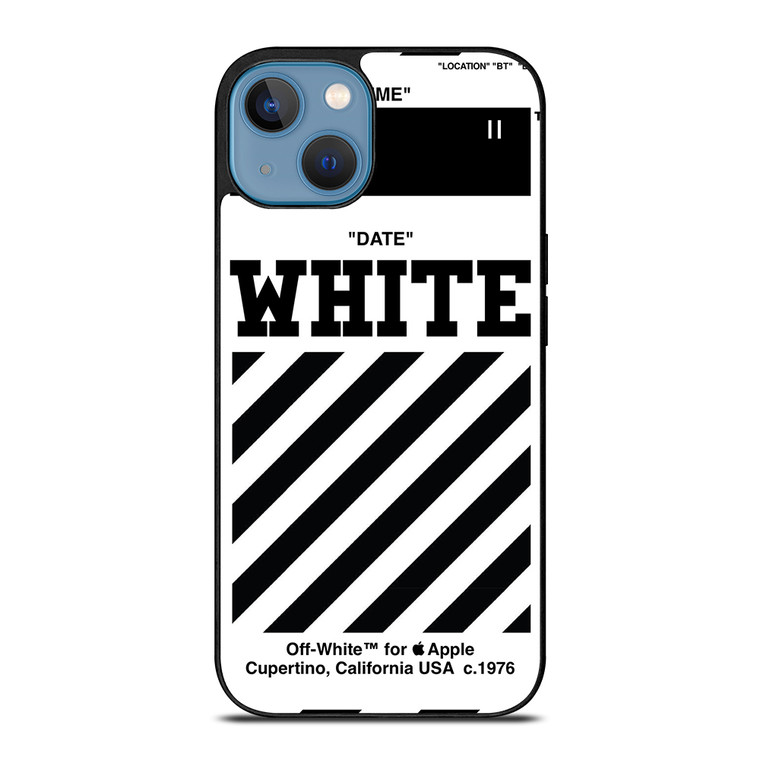 OFF WHITE 3 iPhone 13 Case Cover