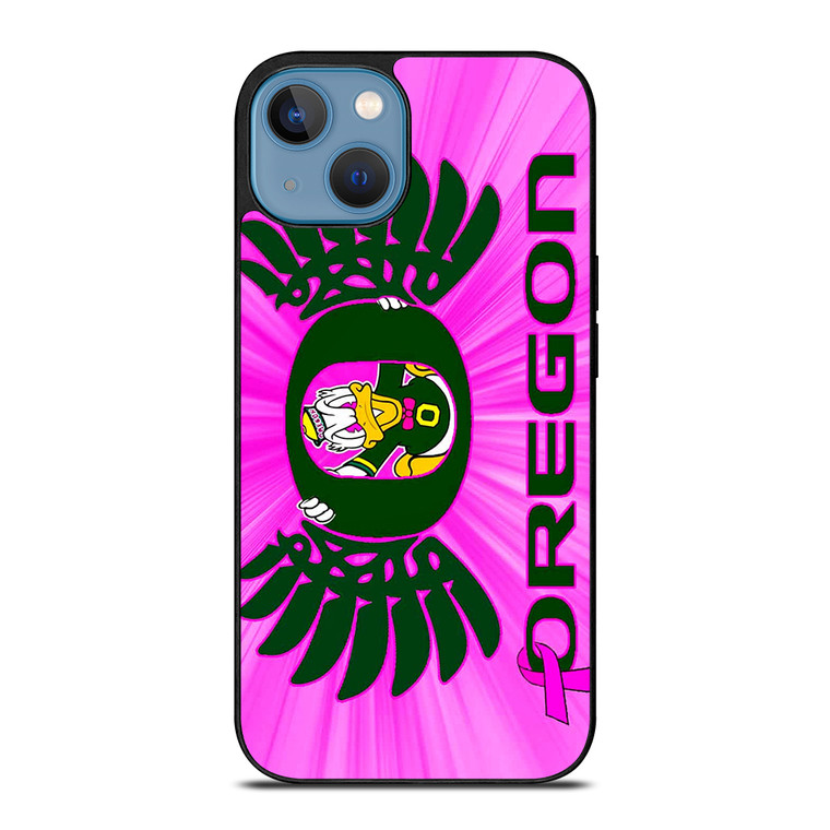 PINK GIRLS OREGON DUCKS iPhone 13 Case Cover