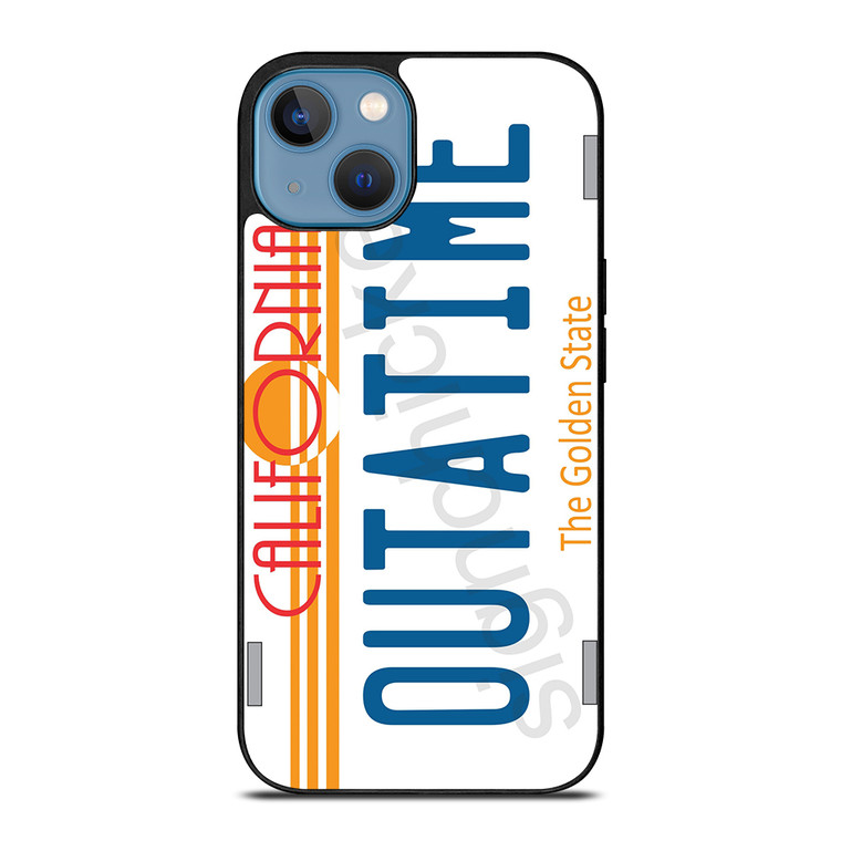PLATE LICENSE CALIFORNIA iPhone 13 Case Cover