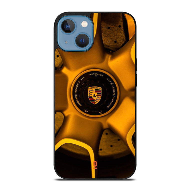 RIM OF PORSCHE CAR LOGO iPhone 13 Case Cover