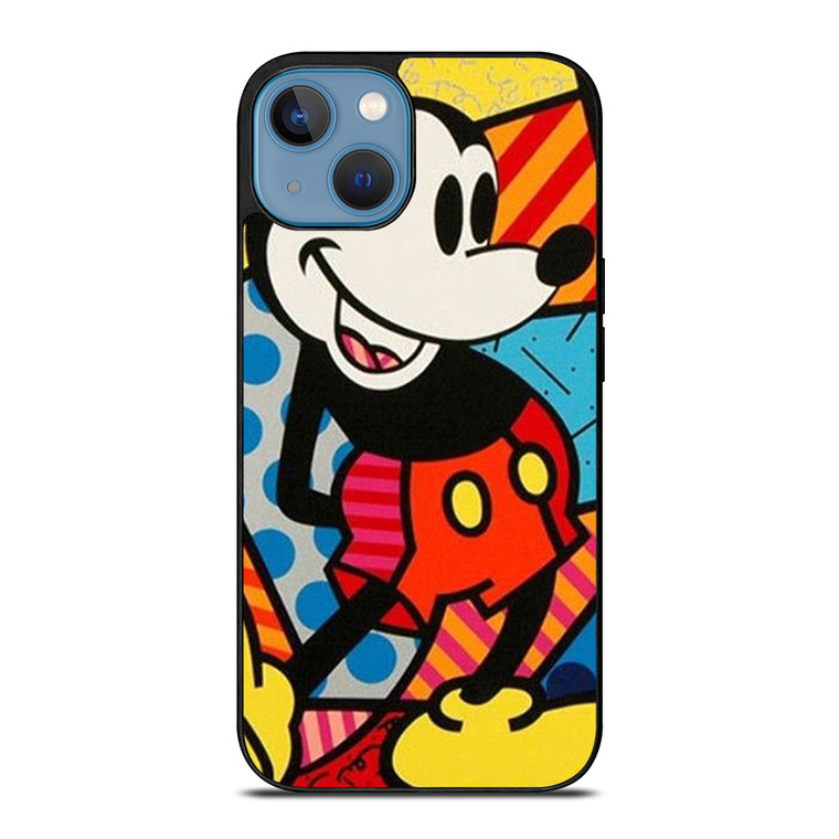 ROMERO BRITTO MICKEY MOUSE iPhone 13 Case Cover