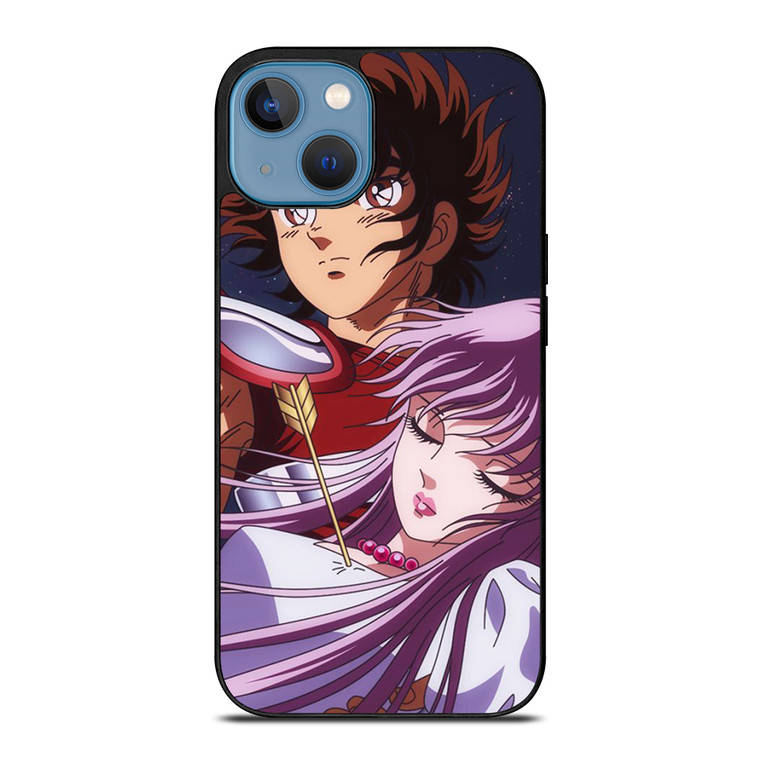 SAINT SEIYA AND PRINCESS iPhone 13 Case Cover