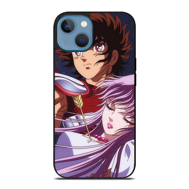 SAINT SEIYA PEGASUSAND PRINCESS ATHENA iPhone 13 Case Cover
