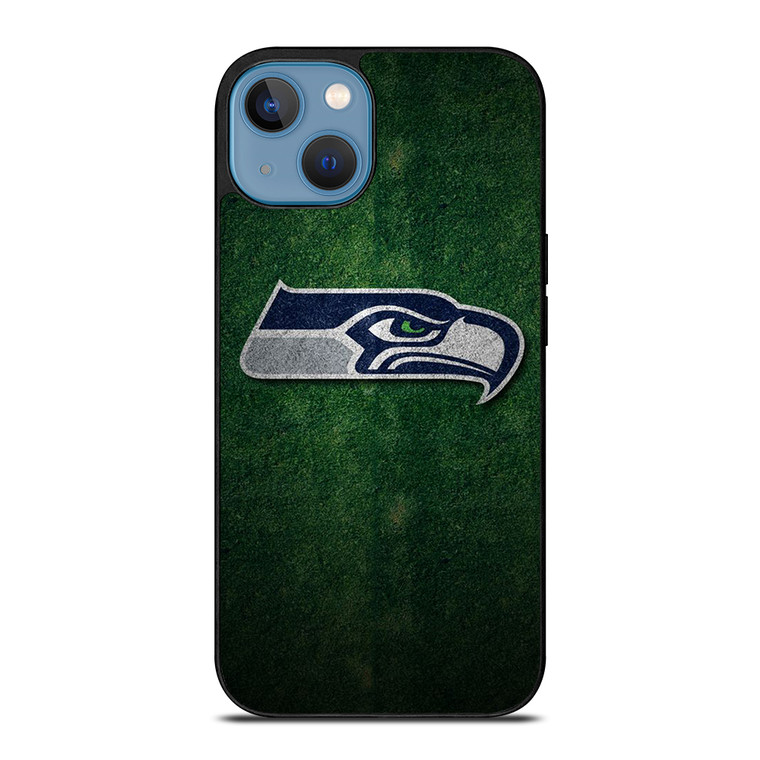 SEATTLE SEAHAWKS LOGO GREEN iPhone 13 Case Cover