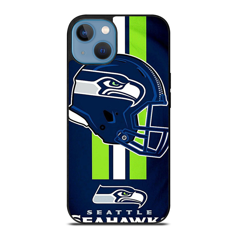 SEATTLE SEAHAWKS LOGO HELMET iPhone 13 Case Cover